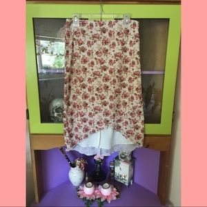 🌼floral print skirt🌼